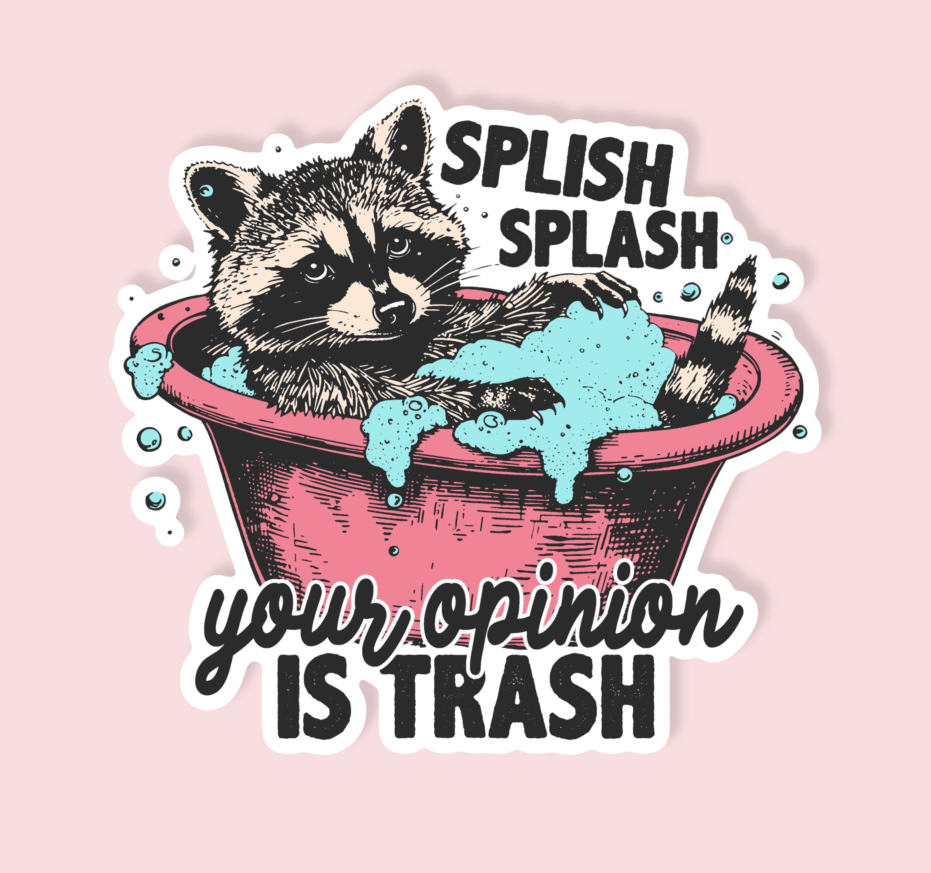 Splash Puddle Sticker Splash Splash Sticker – Urban Brew Coffee