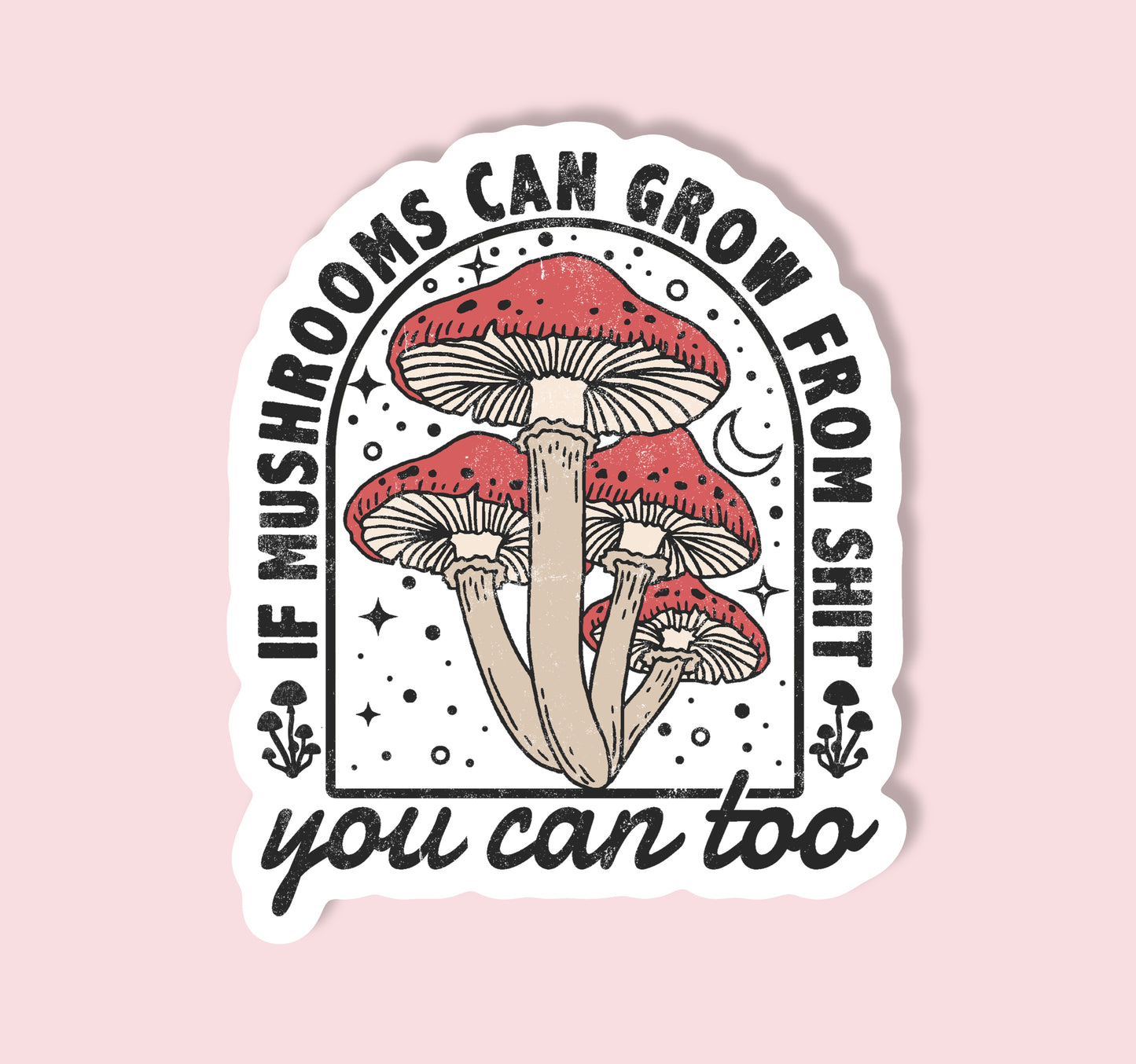 Mushrooms Sticker