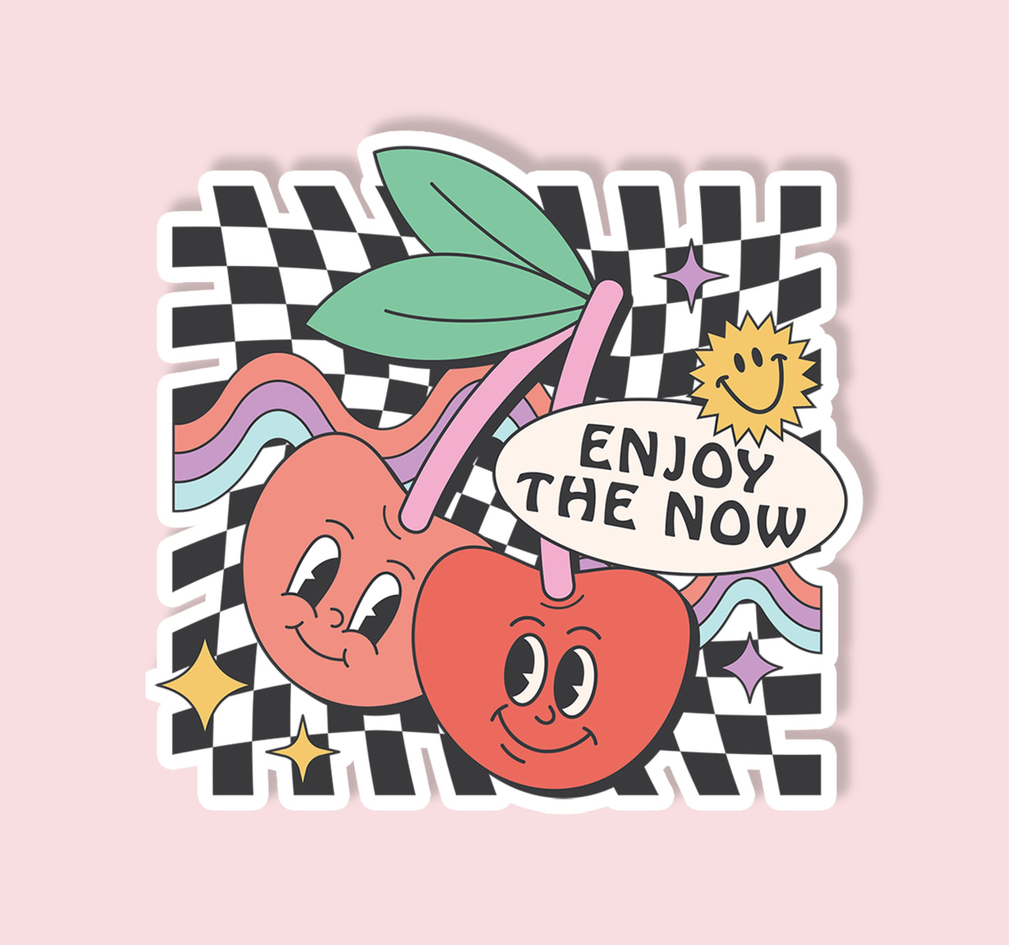 Enjoy The Now Sticker